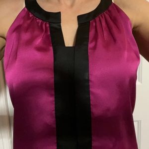 Ellie Tahari silk top xs